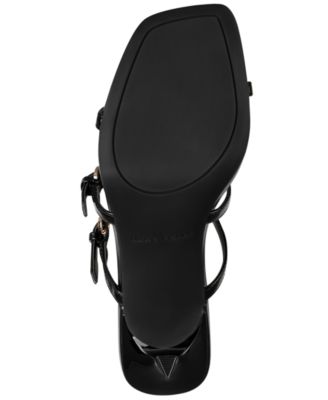 Women's Dressi Strappy Slip-On Kitten Heel Sandals