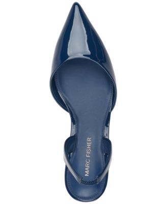 Women's Iced Slingback Kitten Heel Pumps