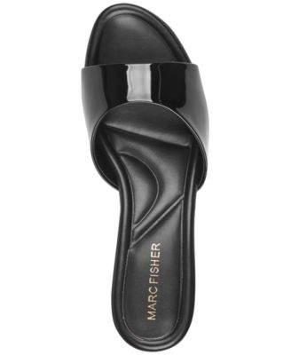 Women's Sagi Slip-On Kitten Heel Dress Sandals