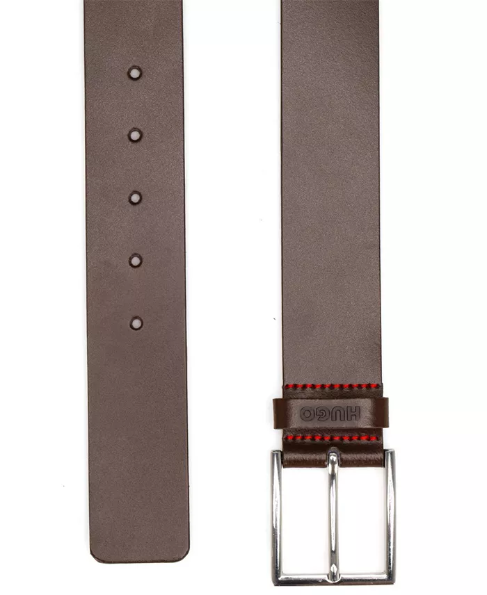 40MM Men's Grainy Leather Belt - thumbnail 3