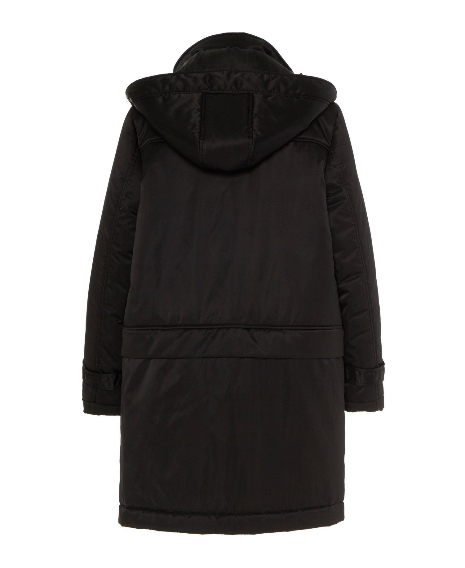Women's Convertiable satin down coat