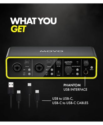Phantom Dual Channel USB/USB-C Audio Interface