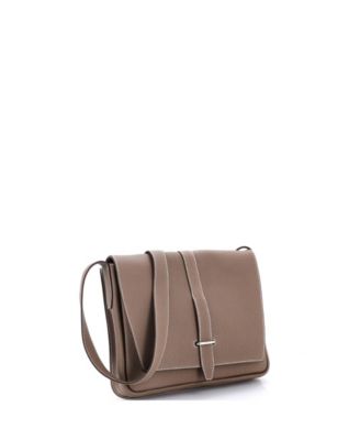 Pre-Owned HERMES Steve Light Junior Messenger Bag Togo