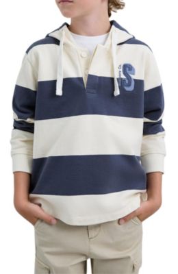 Kids Stripes skull hoodie