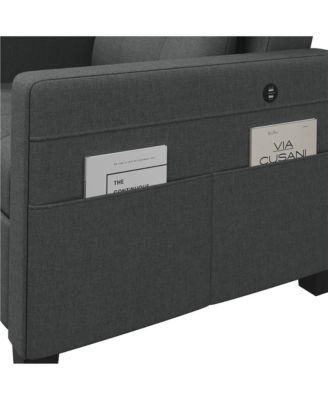 3-in-1 Convertible Sleeper Chair Bed with Adjustable Backrest