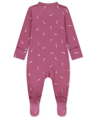Baby Boys' and Girls' Printed Viscose Footed Coverall