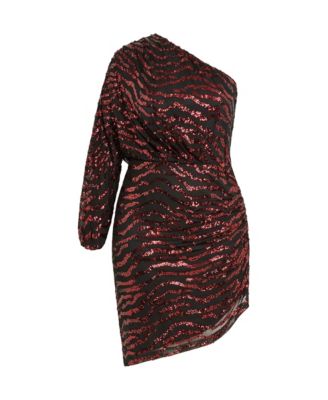 Women's Sequin Stripe Dress
