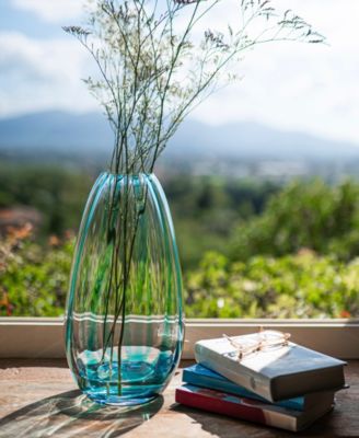 Bolla Glass Medium Pleated Vase