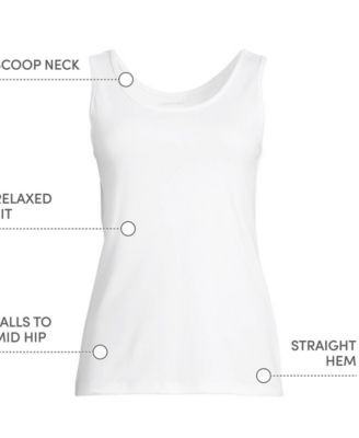 Plus Size Cotton Tank Top