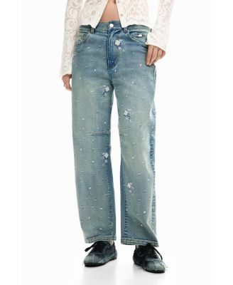 Women's Embroidered jeans