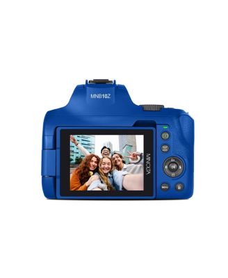 MINOLTA MNB10Z 64 MP / 4K Ultra HD Bridge Camera w/10x Optical Zoom (Blue)