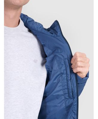 Men's Down Jacket with Synthetic Filling