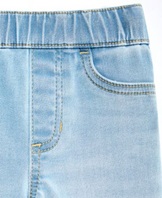 Girls' 12M-5T Wide-Leg Pull-On Jeans