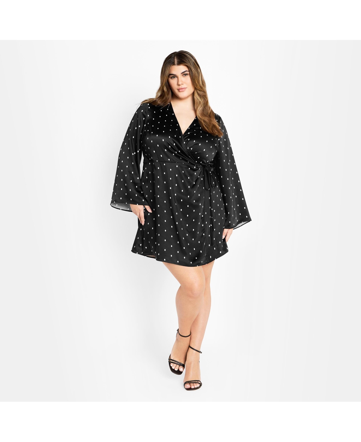 City Chic Women's Amara Print Dress