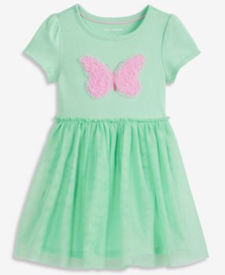 Girls' 12M-5T Butterfly Tutu Dress
