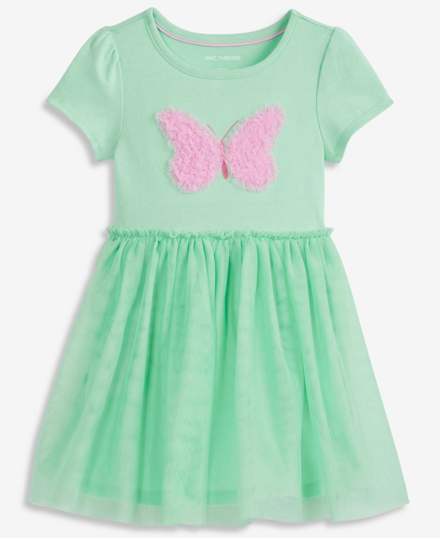 Платье Epic Threads Butterfly Tutu Dress для девочек, цвет: Мятный — фото 3