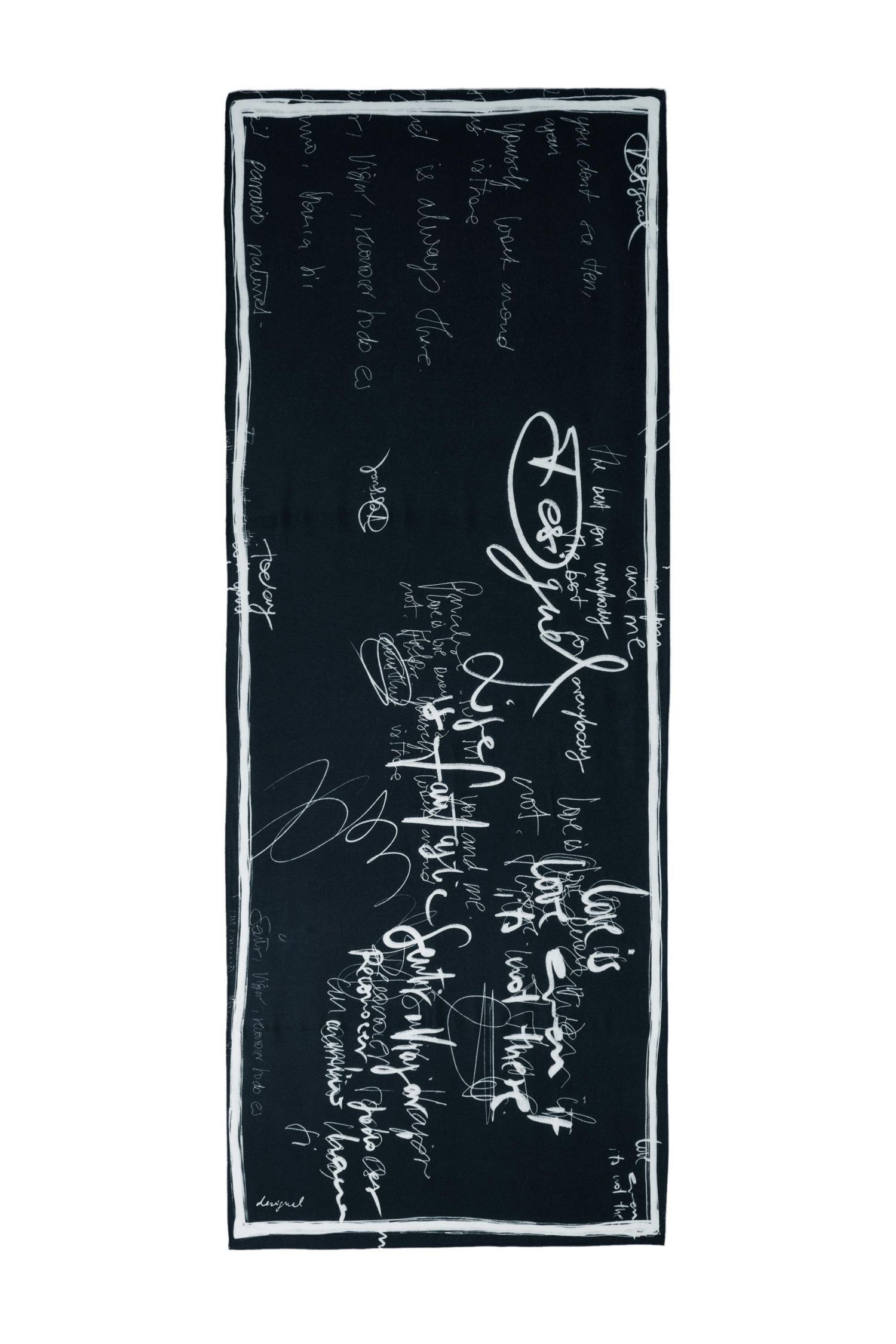 Women's Lettering Foulard
