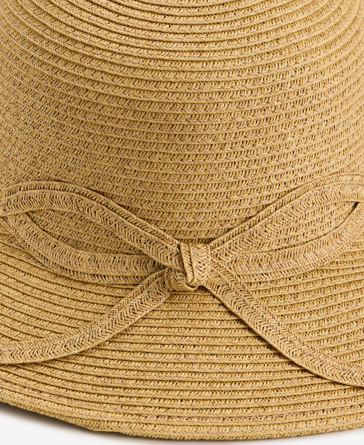 I.n.c. International Concept Straw Bow Cloche Hat, Macy's Exclusive