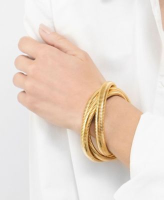 Omega Chain Triplet Set Bracelet