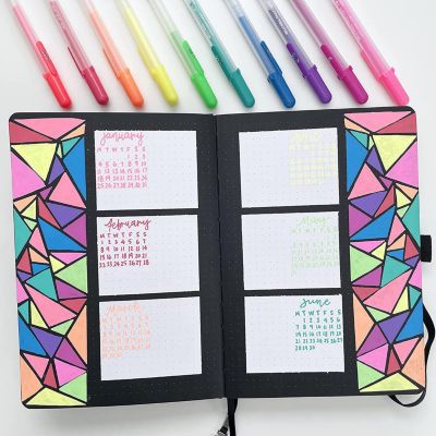 Gelly Roll Moonlight Pen Set, 1 mm Bold Tip, Assorted Colors