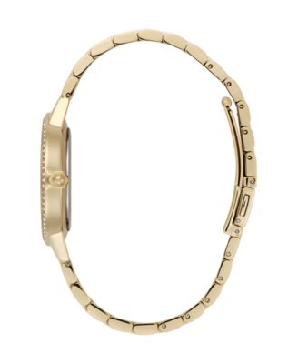 Women's Captivate Gold Tone Stainless Steel Bracelet Watch, 34mm