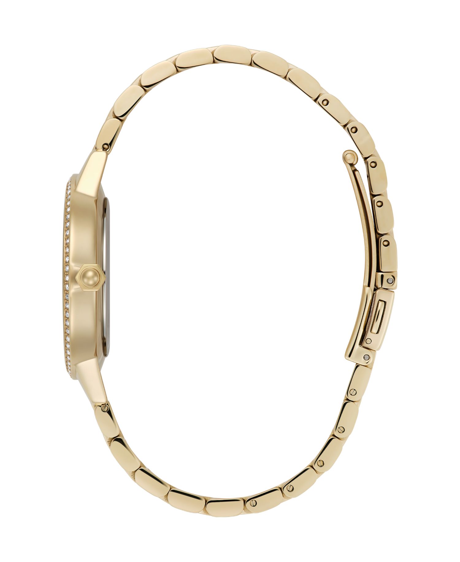 Women's Captivate Gold Tone Stainless Steel Bracelet Watch, 34mm