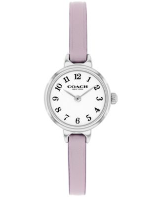 Women's Iris Lavender Leather Strap Watch, 22.5mm