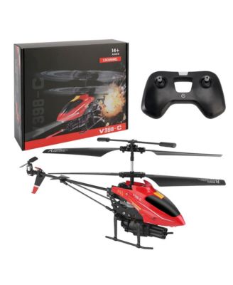 2.4G RC Helicopter with Lights, 6-Axis Gyro, Auto Hover & Crash Proof Design