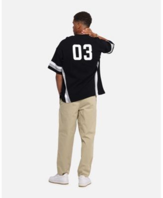 Men's Graffiti Waffle T-Shirt Black