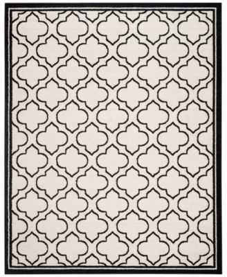 Safavieh - Amherst Indoor/Outdoor AMT412A Ivory/Light Green 4' x 6' Area Rug