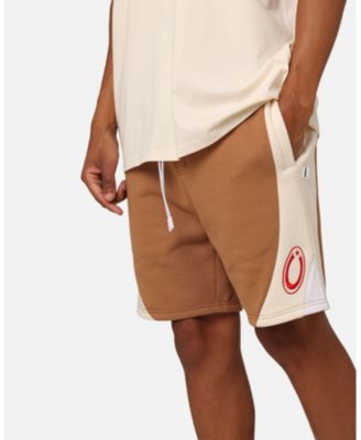 Men's C Star Panelled Shorts Tobacco