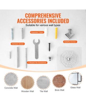 5-Piece Wall-Mounted Cat Shelf & Perch Set, Holds up to 40 lbs