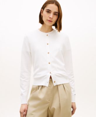 Women's Button-Front Knit Cardigan