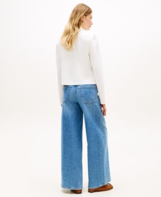 Women's Ponte Novelty Band Collar Jacket