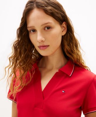 Women's Classic Pique Short-Sleeve Polo T-Shirt