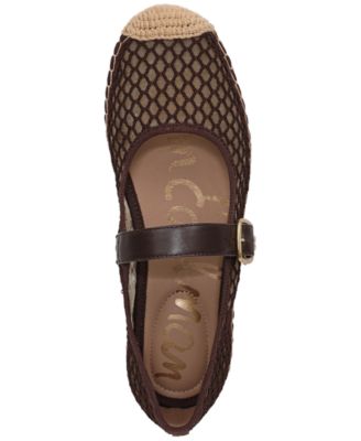 Women's Mackie Mesh Mary Jane Espadrille Flats