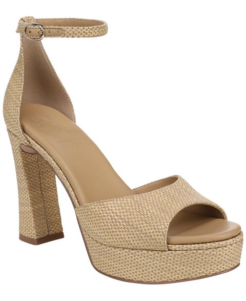 Женские сандалии 27 EDIT Naturalizer Delphie Strappy Dress Sandals, цвет: Натуральный / Дюнный рыжевато-коричневый искусственный