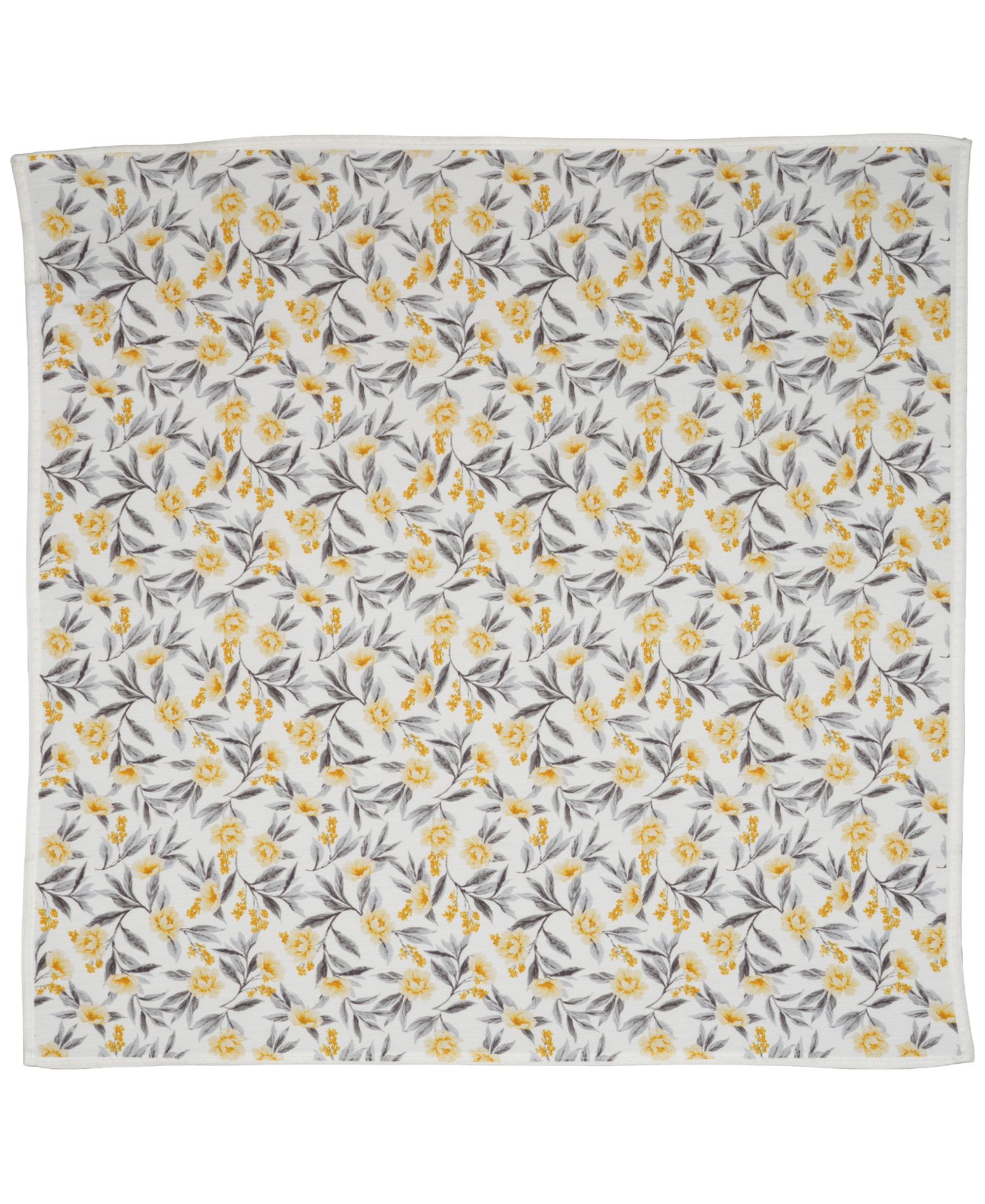 Men's Spring Floral Pocket Square