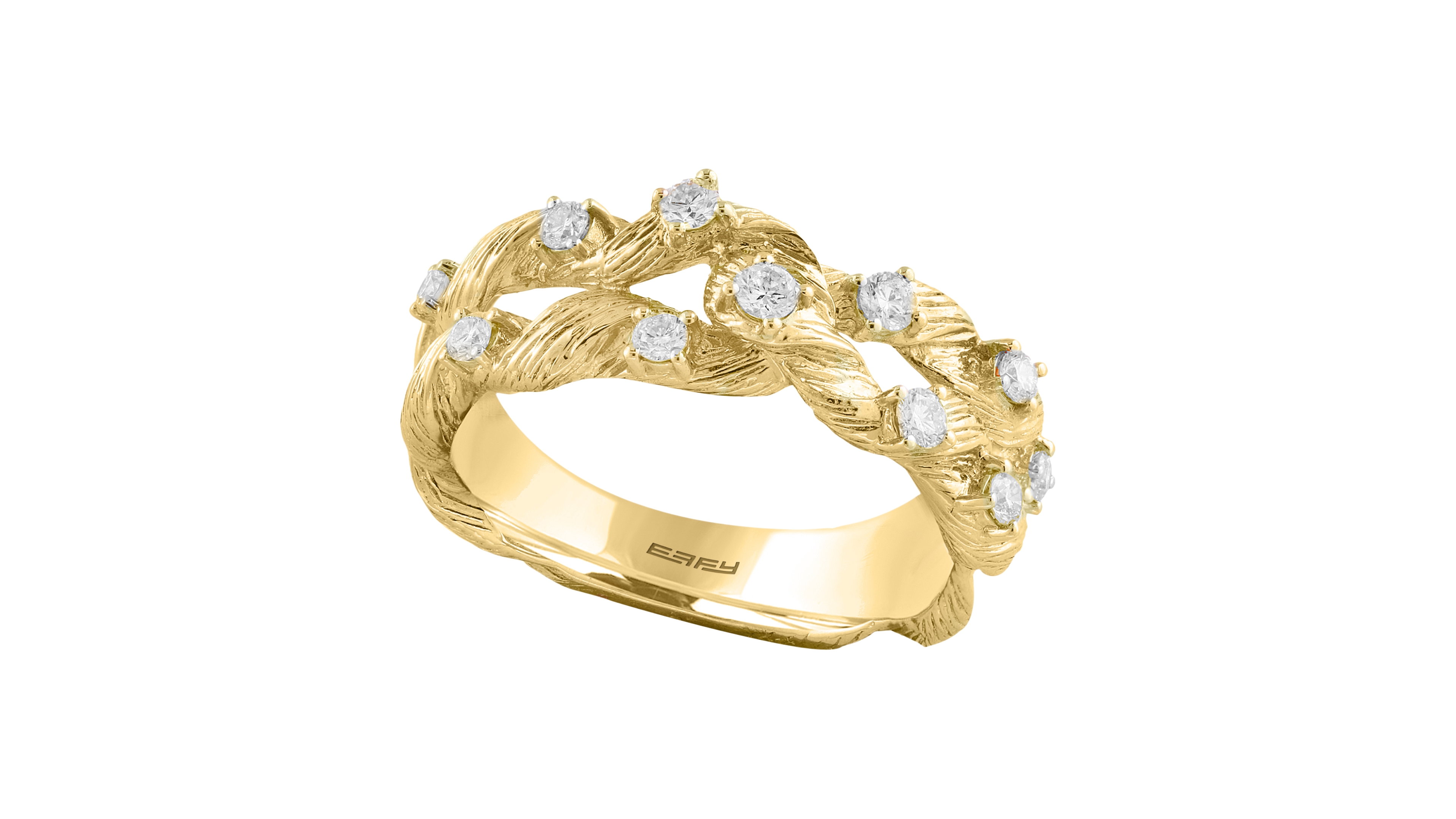 Effy Collection Diamond Ring (1/3 ct. t.w.) in 14k Yellow Gold