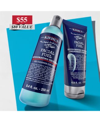 Men's 2-Pc. The Classic Gentleman Collection Facial Fuel Cleanser and Moisturizer Set