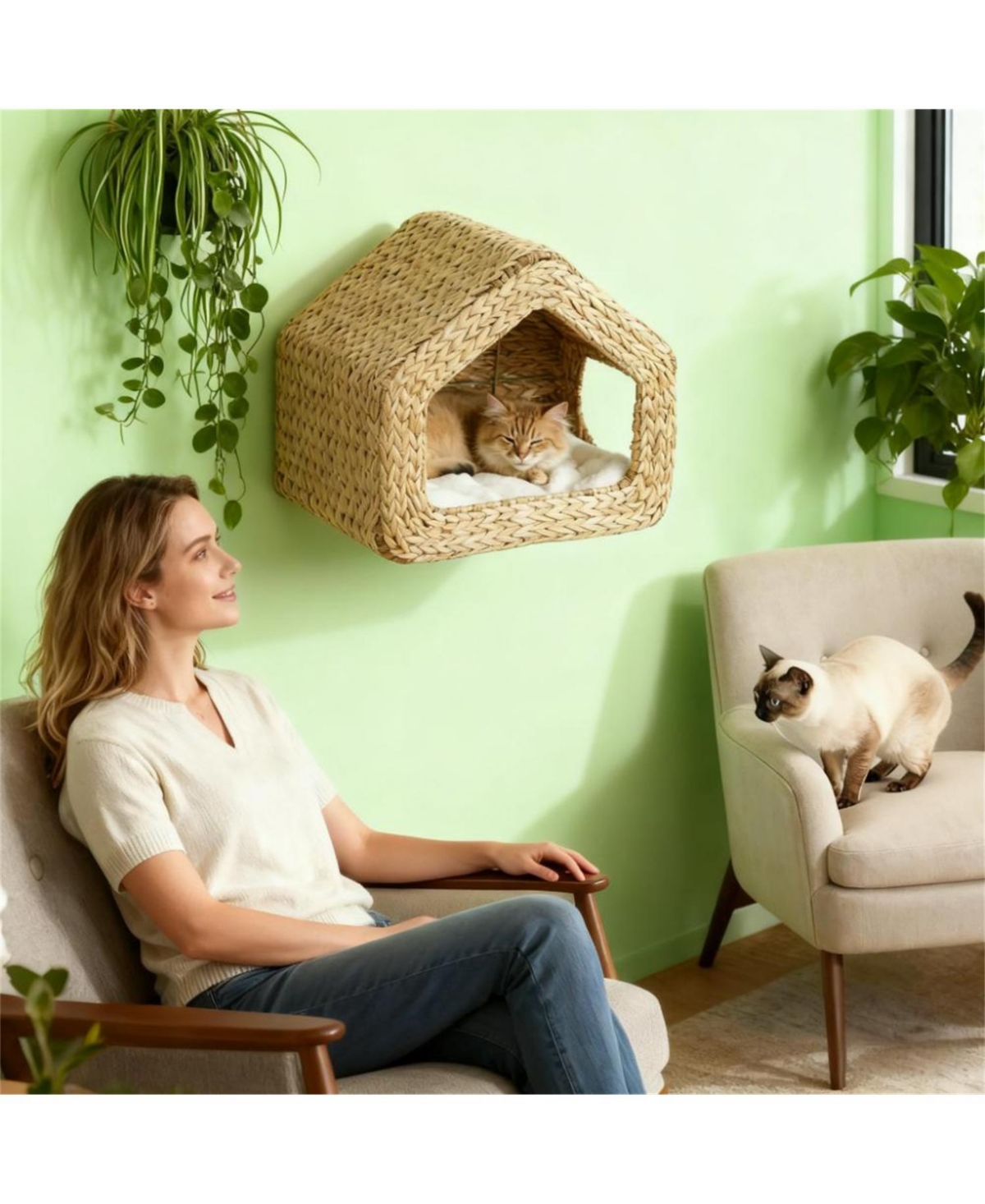 Aostirmotor Wall Mounted Cat House