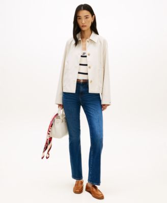 Women's Dark Blue Bootcut Jeans