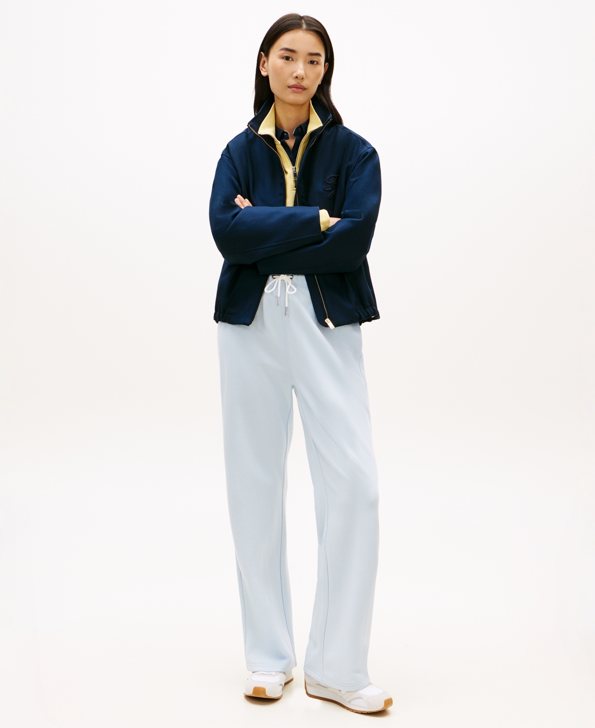 Tommy Hilfiger Women's Wide-Leg Track Pants