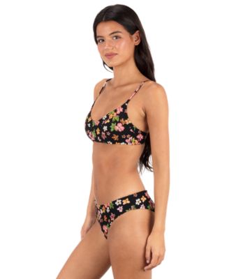 Women's Max Hibiscus Dream Mid-Cheeky Swim Bottoms