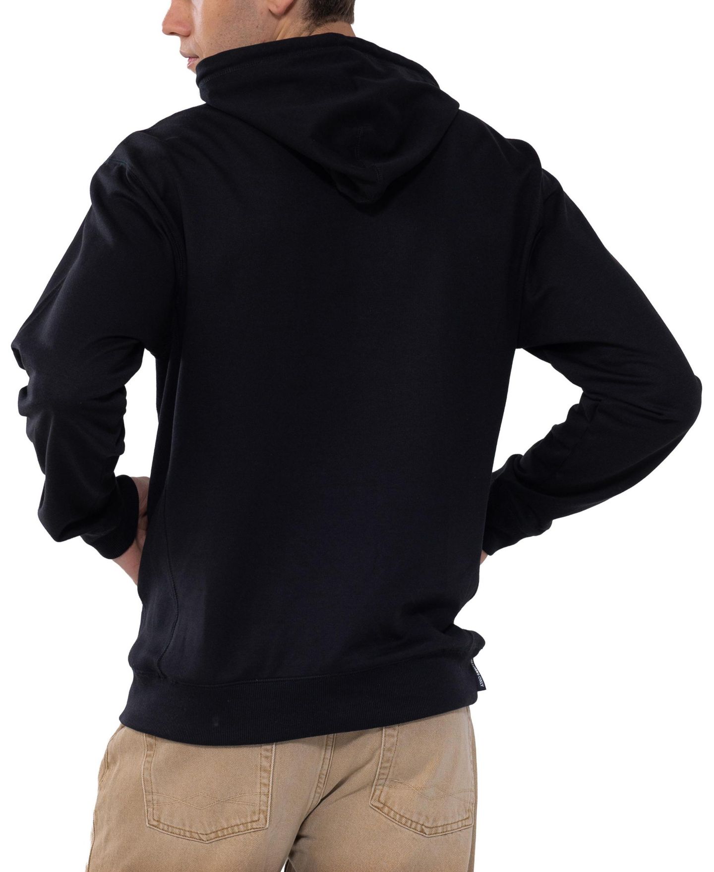 Мужское худи Members Only Pullover Hooded, цвет: Чёрный — фото 5