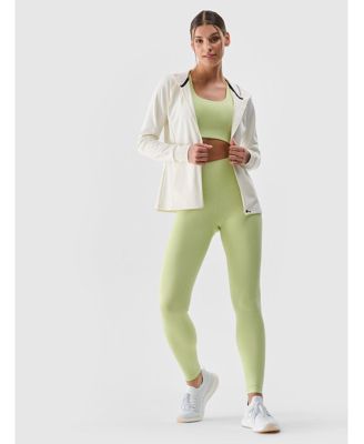 Women's regular quick-dry training sweatshirt - white