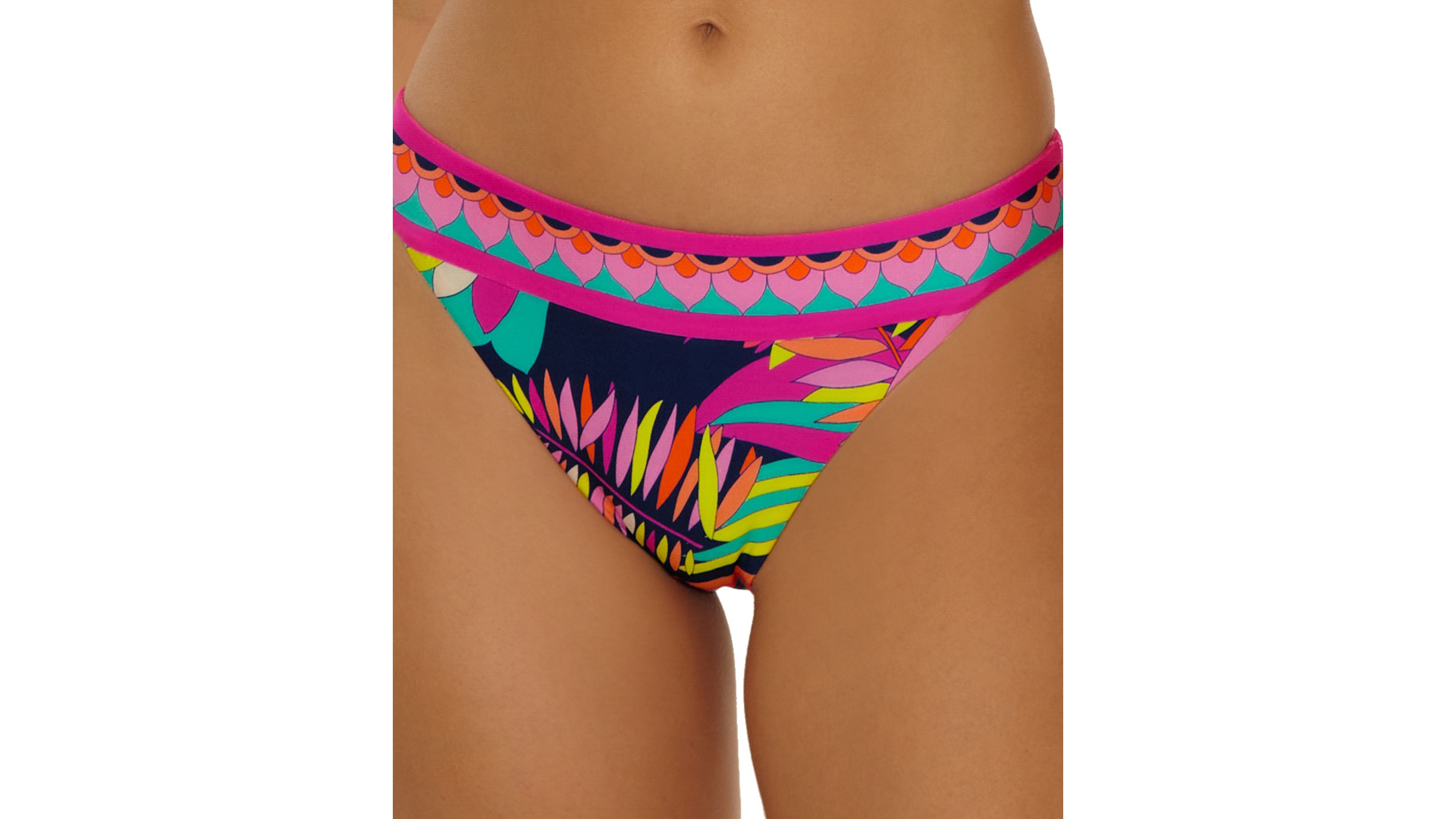 Trina Turk Women's Paralia Reversible Banded Hipster Bottoms