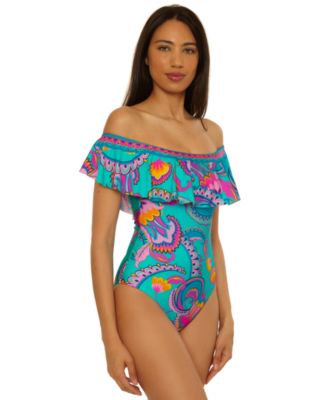 Women's Mykonos Ruffle One-Piece Swimsuit
