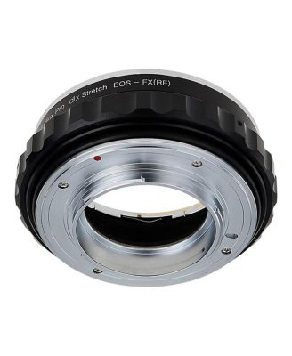 DLX Series Canon EOS (EF/EF-S) D/SLR Lens to Fujifilm X-Series Mirrorless Camera Body Stretch Mount Adapter with Macro Focusing Helicoid and