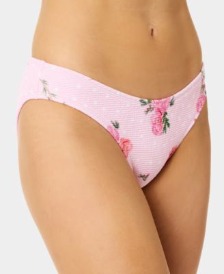 Women's Solid Low-Rise Swim Bottoms